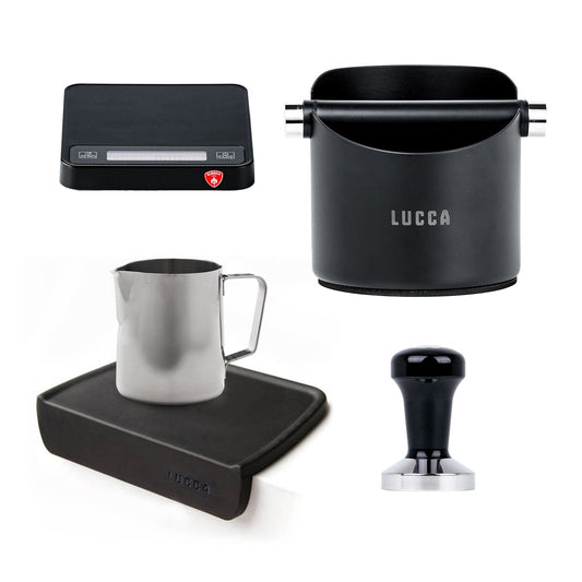 Clive Espresso Accessories Package, Espresso Essentials, from Clive Coffee, knockout