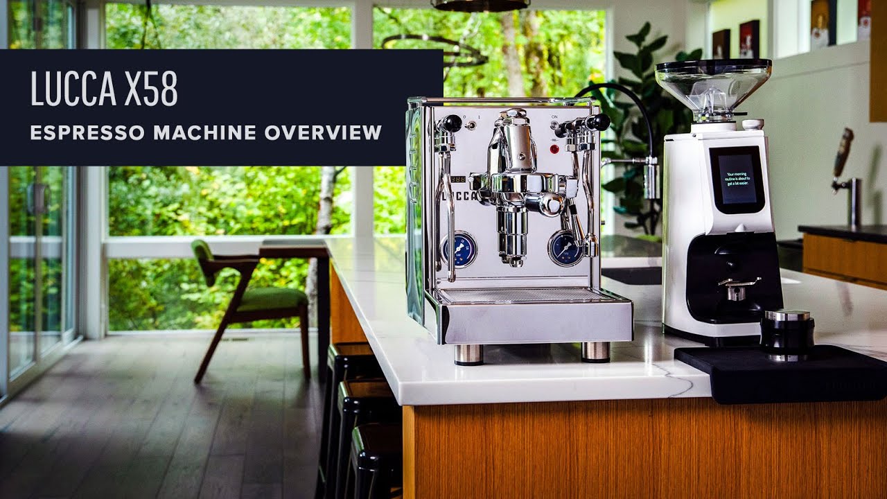 LUCCA X58 Espresso Machine by Quick Mill Overview Video from Clive Coffee