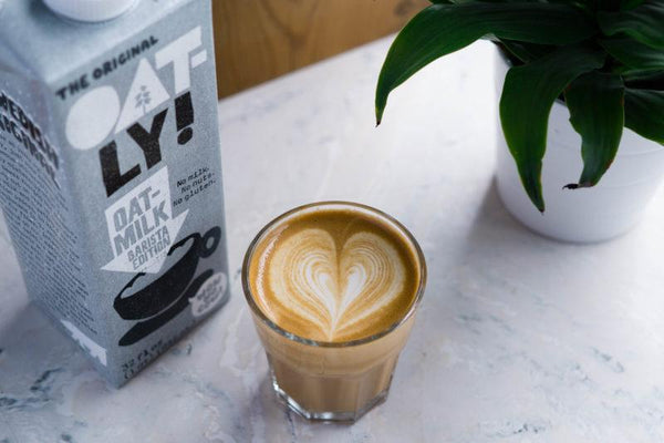 Oatly is by far our favorite non-dairy milk here at Clive. We even offer it in our latte art classes.