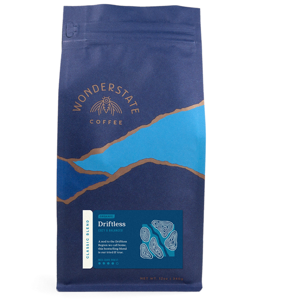 driftless organic coffee bag knockout